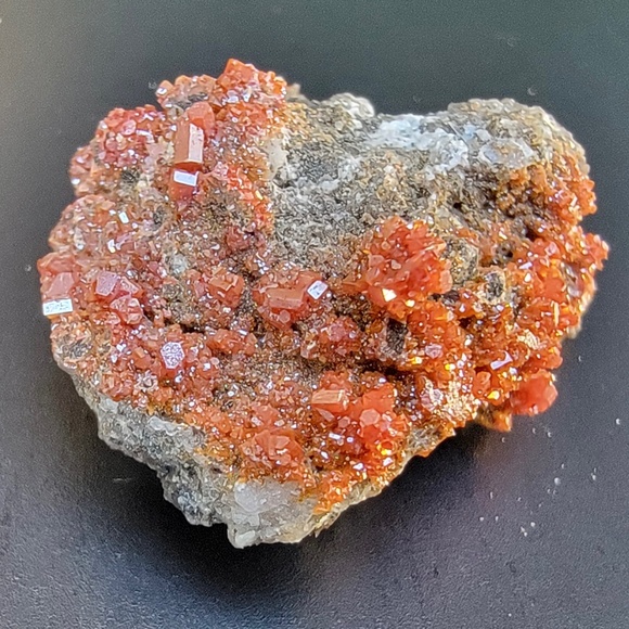 Arizona Vanadinite Rock | Red Crystals | La Paz County | Arizona | Raw Stone - Picture 1 of 8